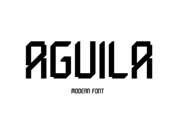 Aguila: A Designer’s Go-To Modern Typeface