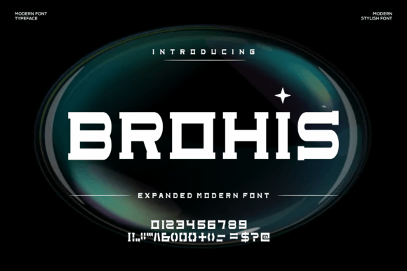 Brohis: A Display Font for Bold Campaign Messages