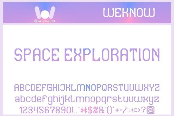 Craft a Futuristic Brand with the Space Exploration Font