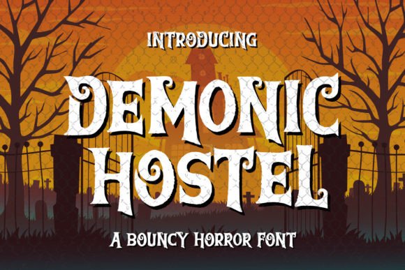 Demonic Hostel Font: A Bold Choice for Branding