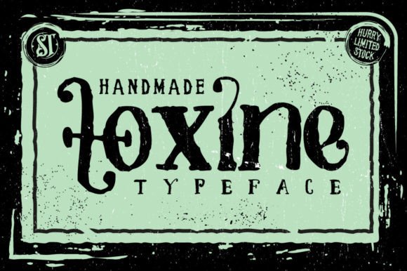 Elevate Your Marketing Visuals with the Toxine Display Font