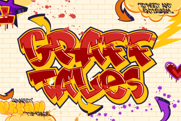 Graff Tales: A Display Font for Campaigns That Need Street Cred