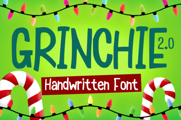 Grinchie 2.0: A Display Font That Brings Your Creations to Life