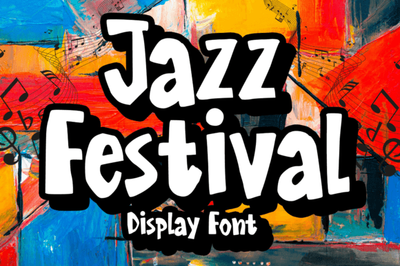 Jazz Festival Font: The Art Deco Typeface for Modern Marketing