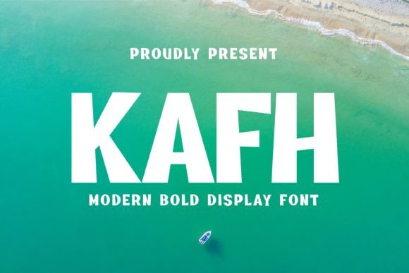 Kafh: The Bold Display Font for Scroll-Stopping Marketing Visuals