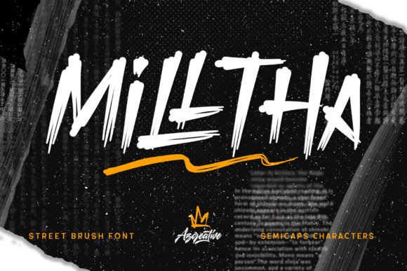Milltha: A Display Font Built for Campaign Impact