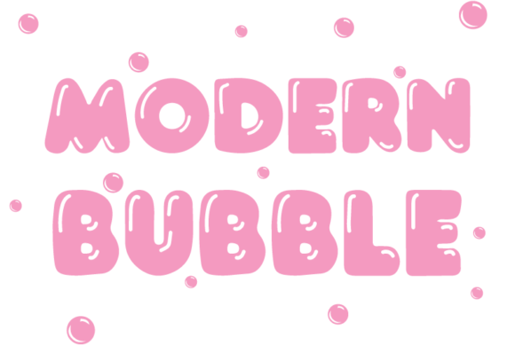 Modern Bubble Font Brings Playful Charm to Digital Design