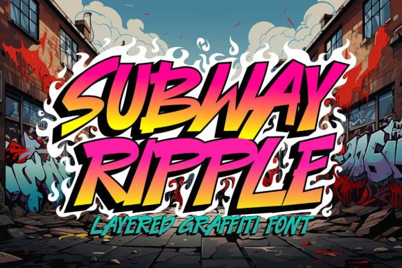 Subawy Ripple: A Modern Display Font for Digital Design