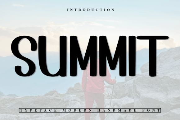 Summit: A Festive Typeface for Your Digital Campaigns