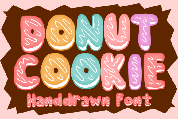 The Playful Magic of the Donut Cookie Font for Handmade Products