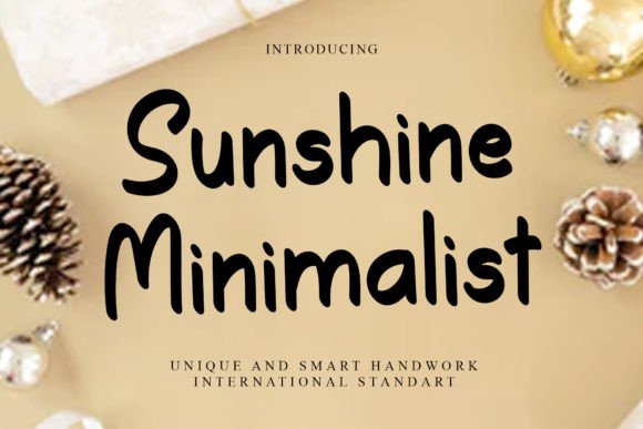 The Sunshine Minimalist Font: An Editorial Designer's Best Ally