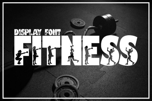Using Fitness Font for Website Hero Sections and Digital Branding