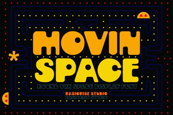 Using Movin Space: A Y2K Display Font in Brand Design