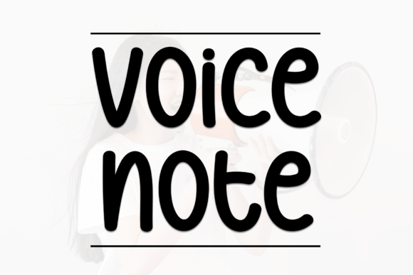 Voice Note: A Handwritten Font That Elevates Handmade Products